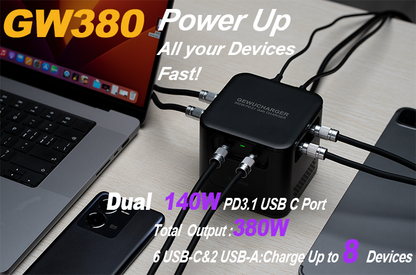 GW380 - Power Up All Your Devices Fast!